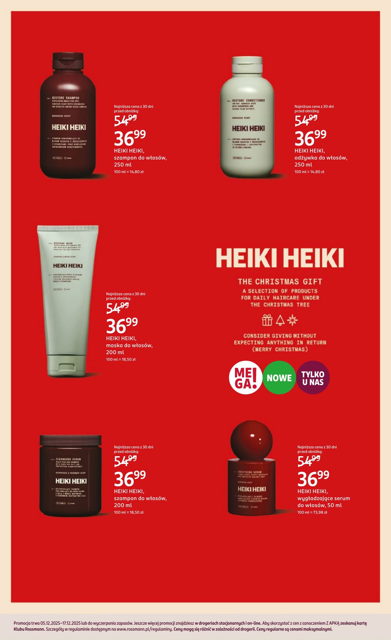 Gazetka Rossmann 05.12.2025 - 17.12.2025