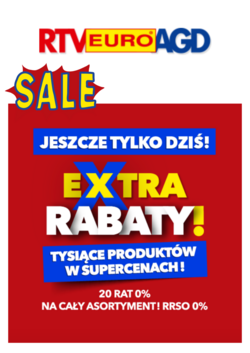 Gazetka RTV Euro AGD 26.05.2025 - 01.06.2025