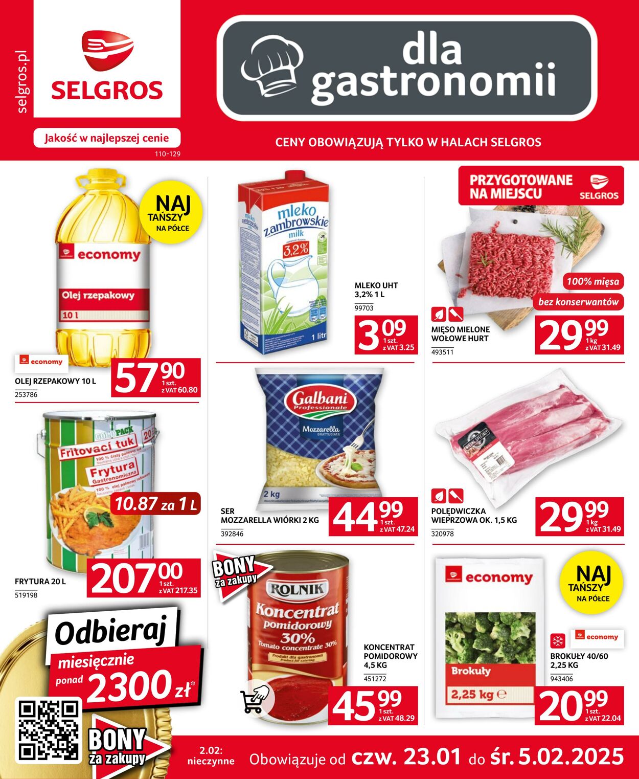 Gazetka Selgros 23.01.2025 - 05.02.2025