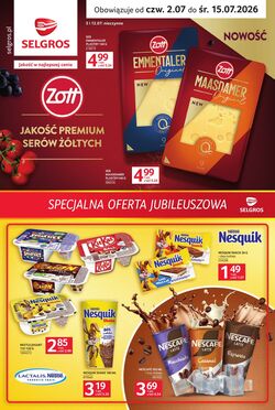 Gazetka Selgros 26.07.2026 - 14.08.2026