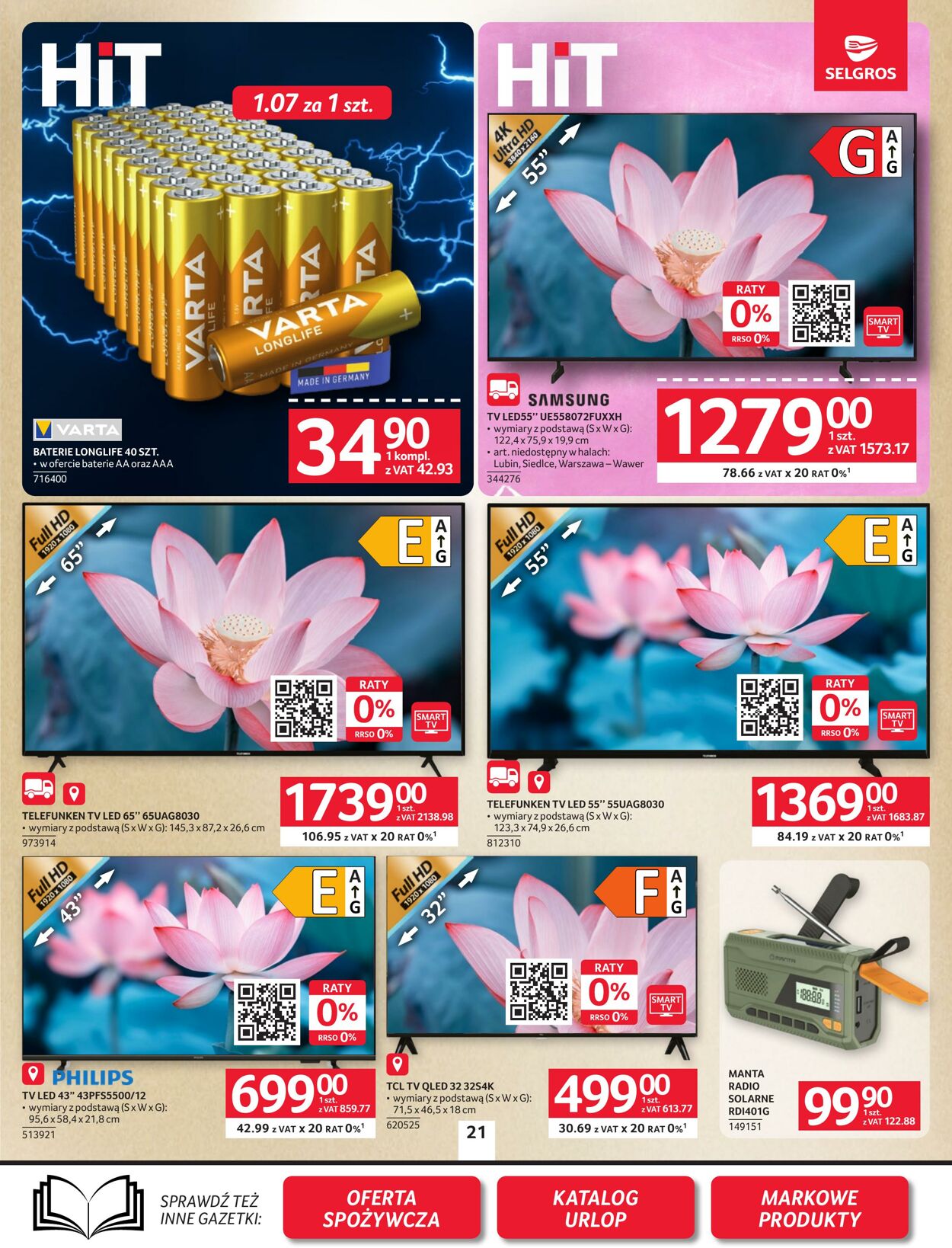 Gazetka Selgros 26.07.2026 - 14.08.2026