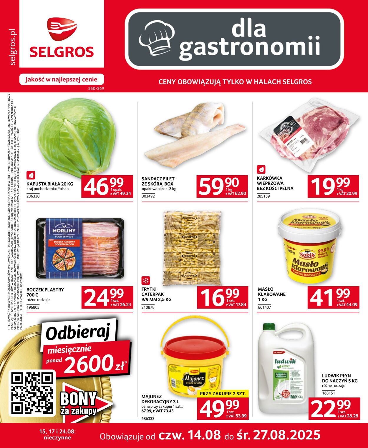 Gazetka Selgros 14.08.2025 - 27.08.2025