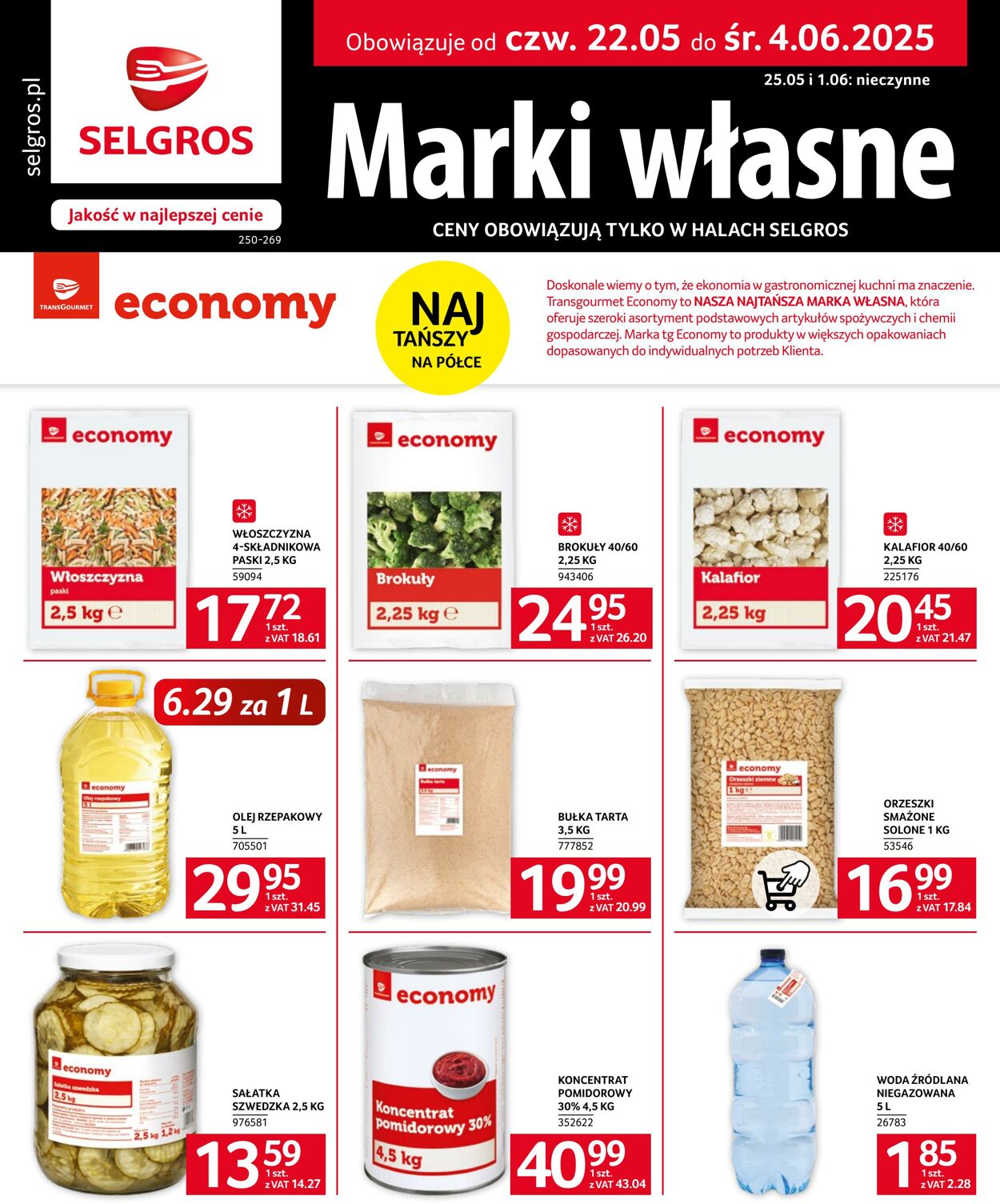 Gazetka Selgros 22.05.2025 - 04.06.2025