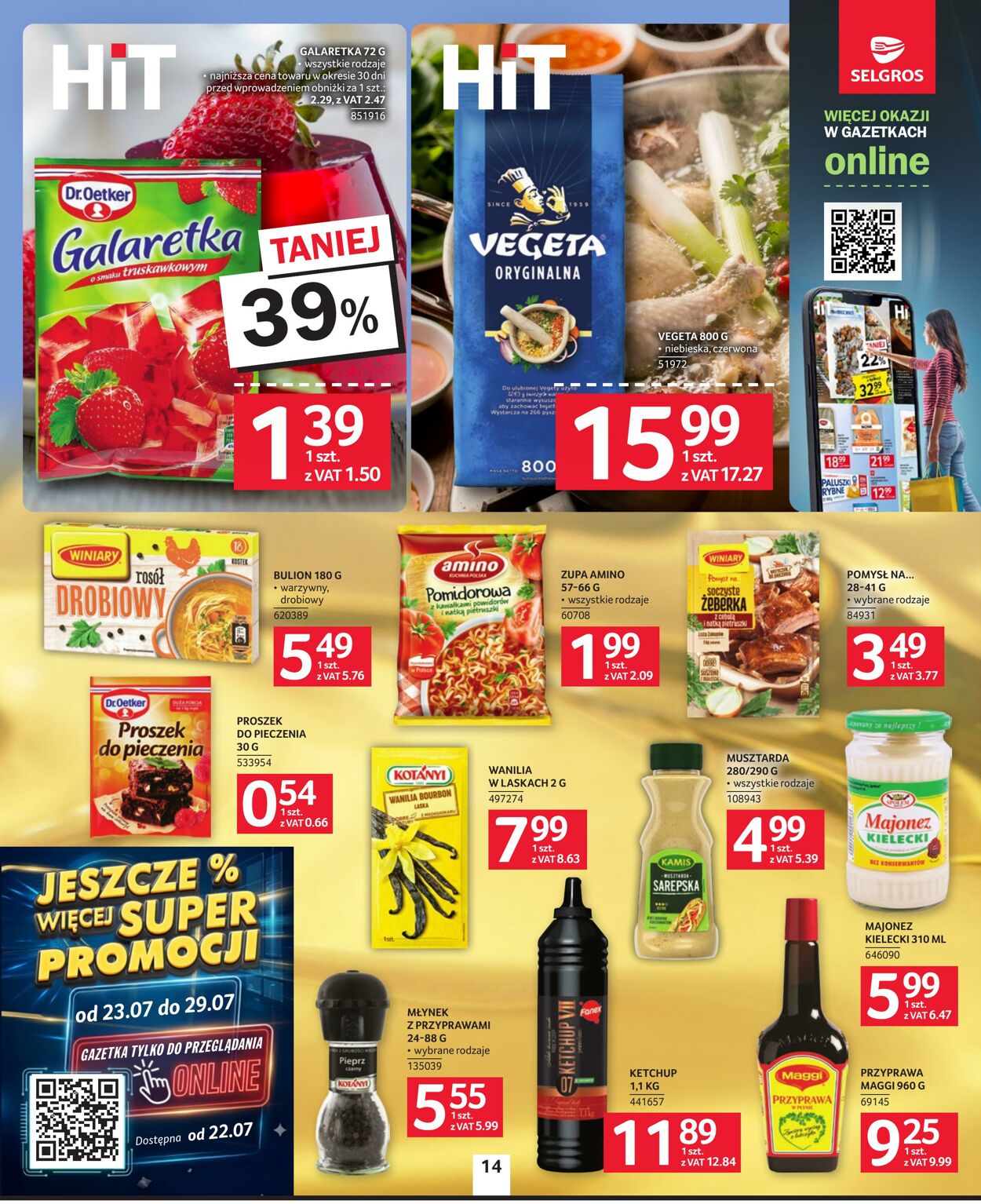Gazetka Selgros 26.07.2026 - 15.08.2026