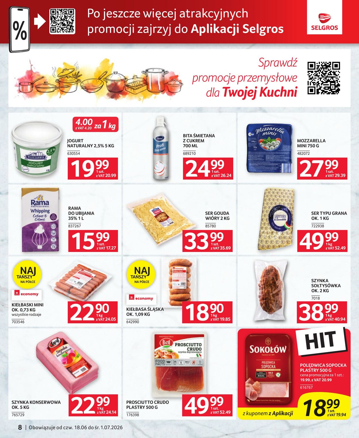 Gazetka Selgros 26.06.2026 - 13.07.2026
