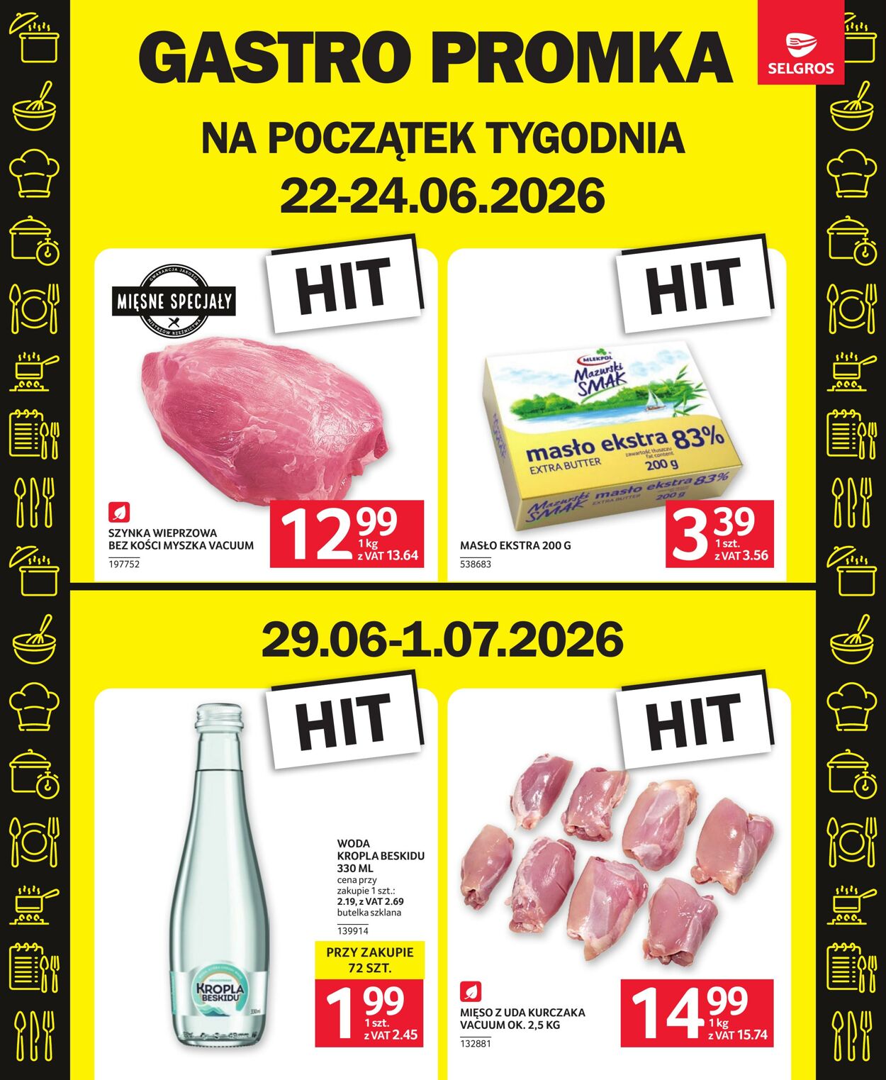 Gazetka Selgros 26.06.2026 - 13.07.2026