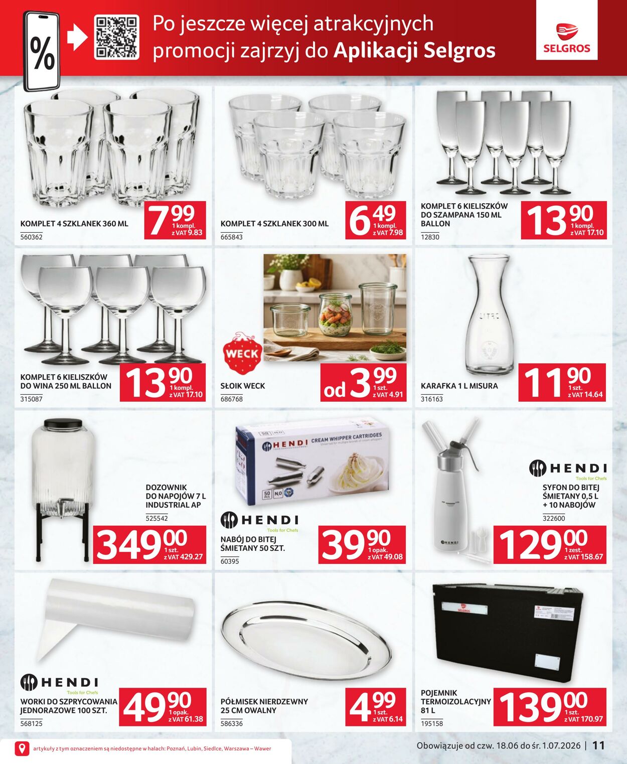 Gazetka Selgros 26.06.2026 - 13.07.2026
