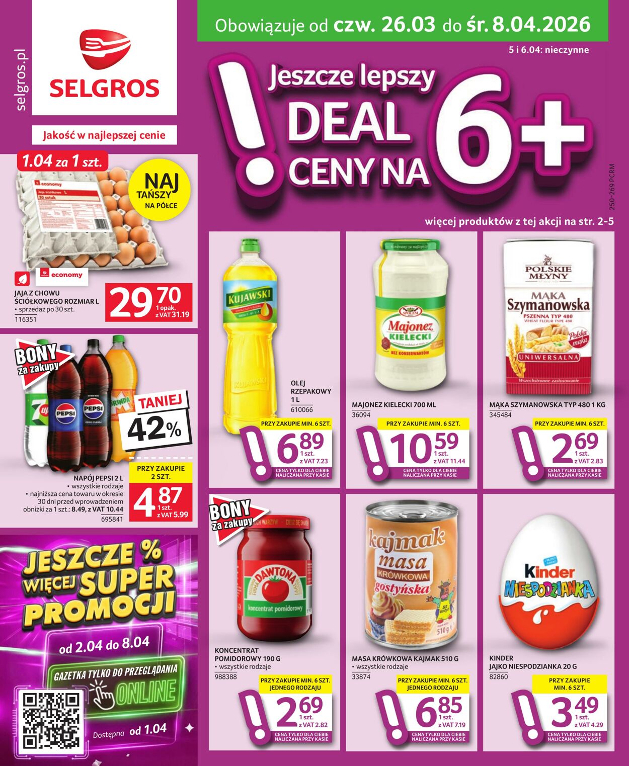 Gazetka Selgros 26.03.2026 - 07.04.2026