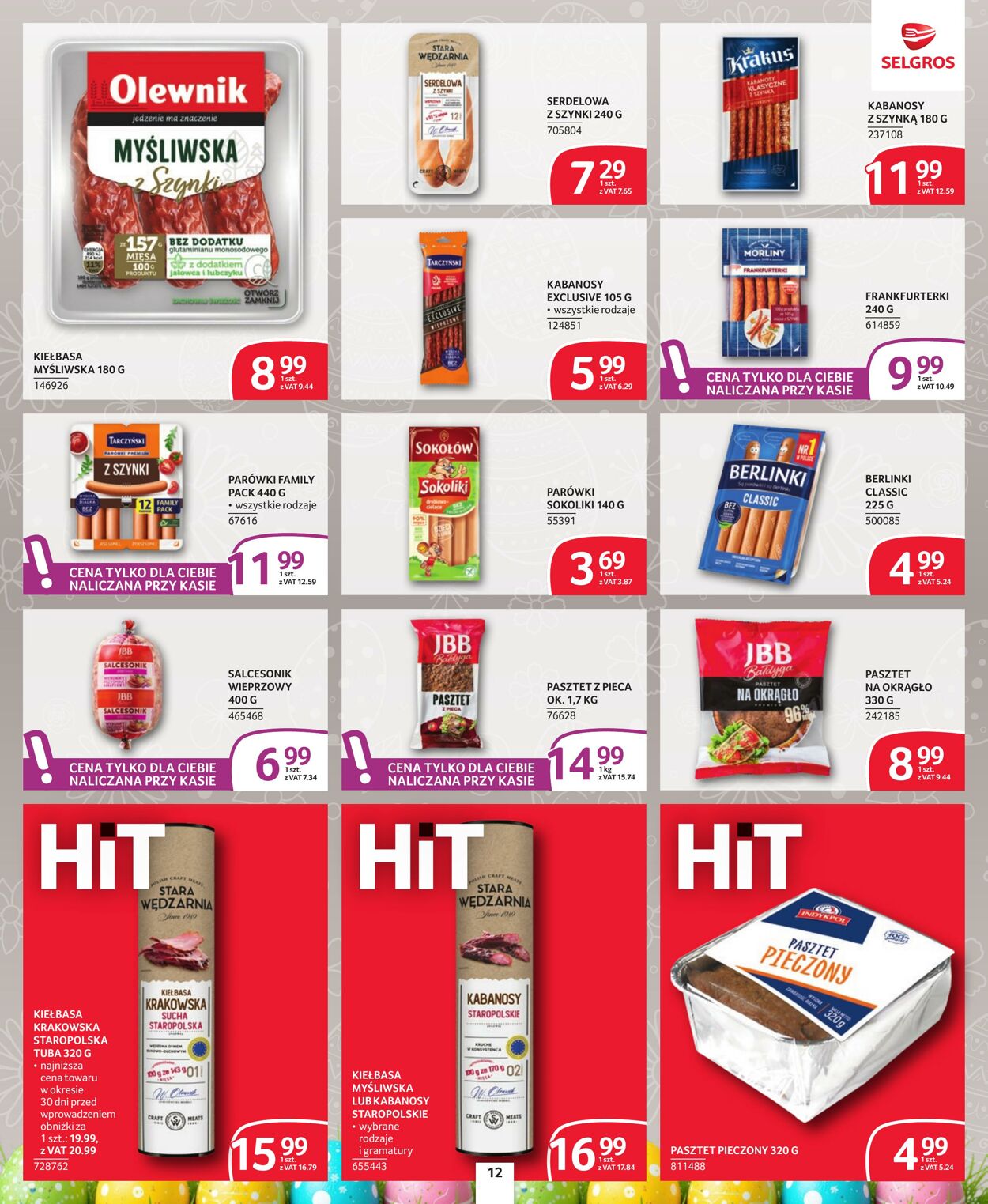 Gazetka Selgros 26.03.2026 - 07.04.2026