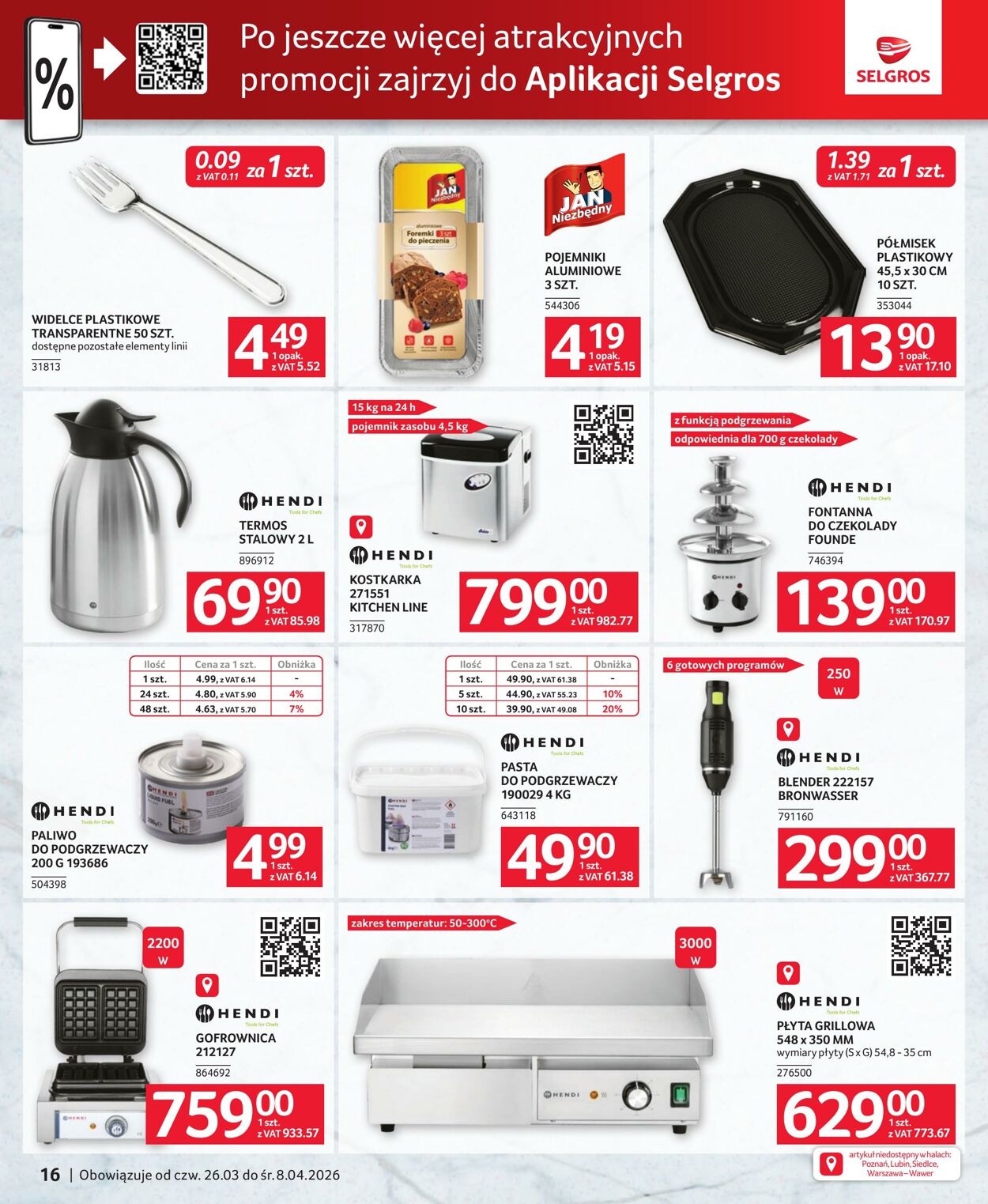 Gazetka Selgros 26.03.2026 - 07.04.2026