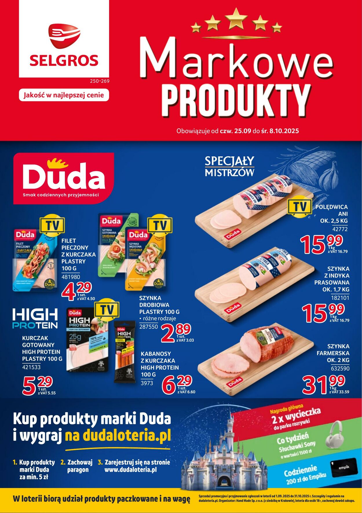 Gazetka Selgros 25.09.2025 - 08.10.2025