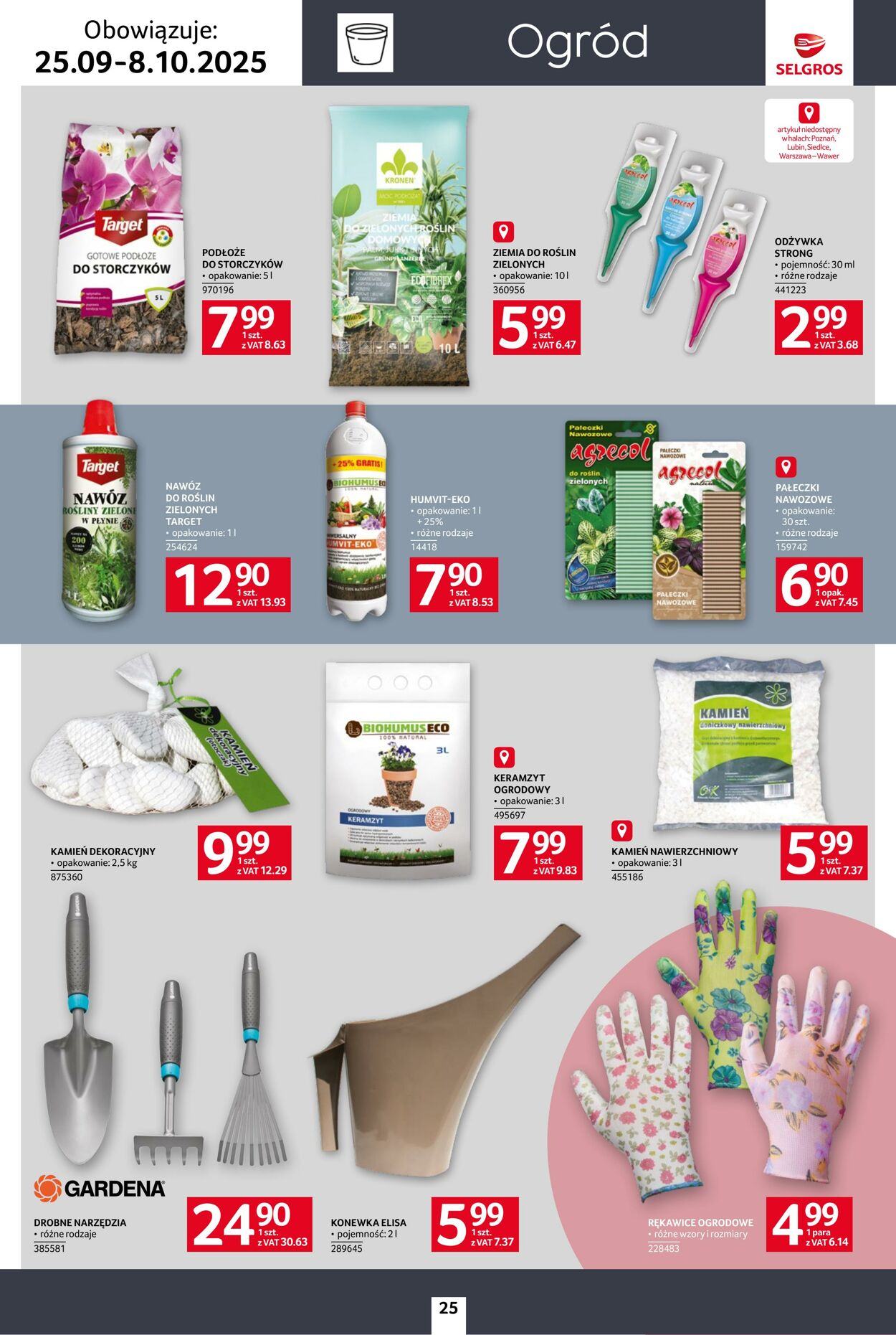 Gazetka Selgros 25.09.2025 - 08.10.2025