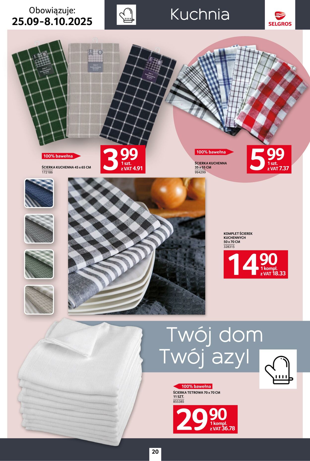 Gazetka Selgros 25.09.2025 - 08.10.2025