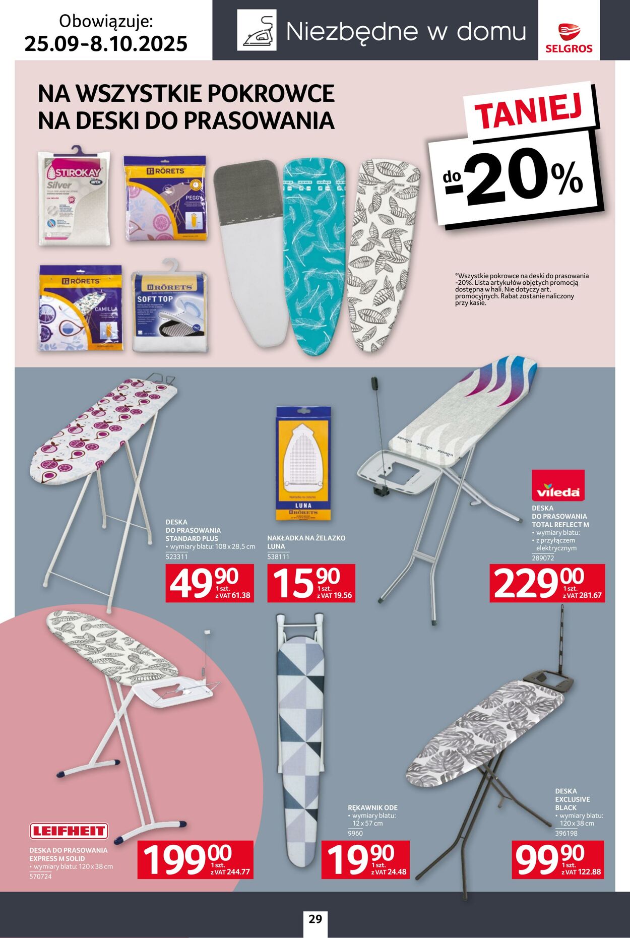 Gazetka Selgros 25.09.2025 - 08.10.2025