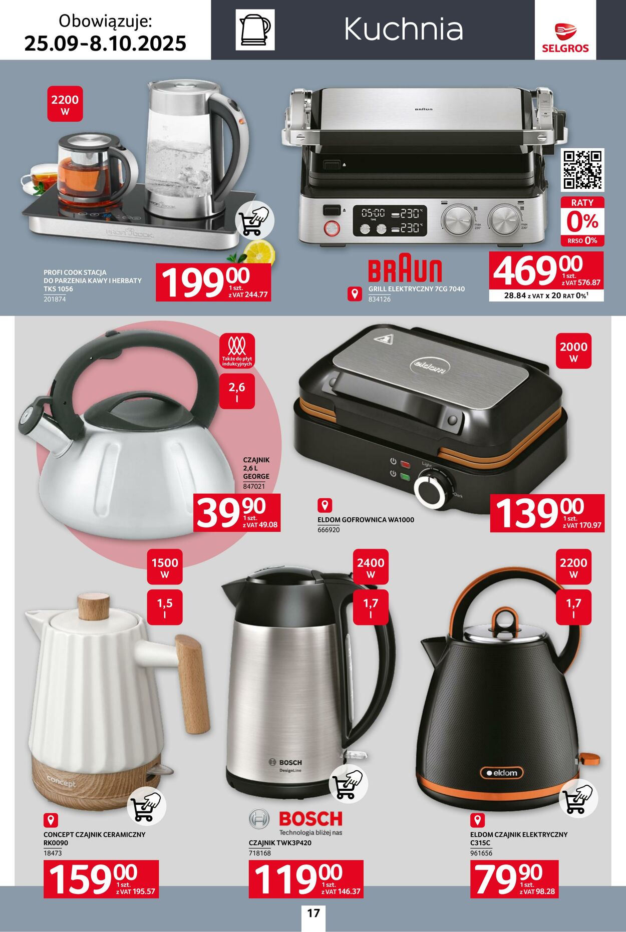 Gazetka Selgros 25.09.2025 - 08.10.2025