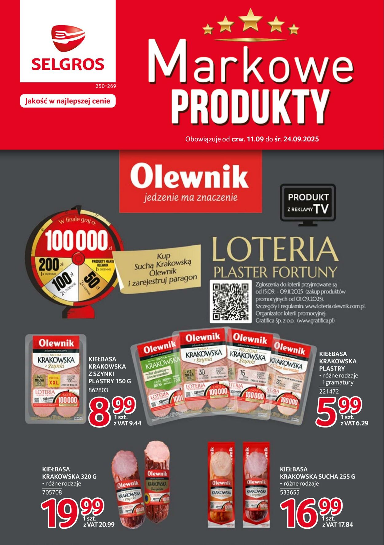 Gazetka Selgros 11.09.2025 - 24.09.2025