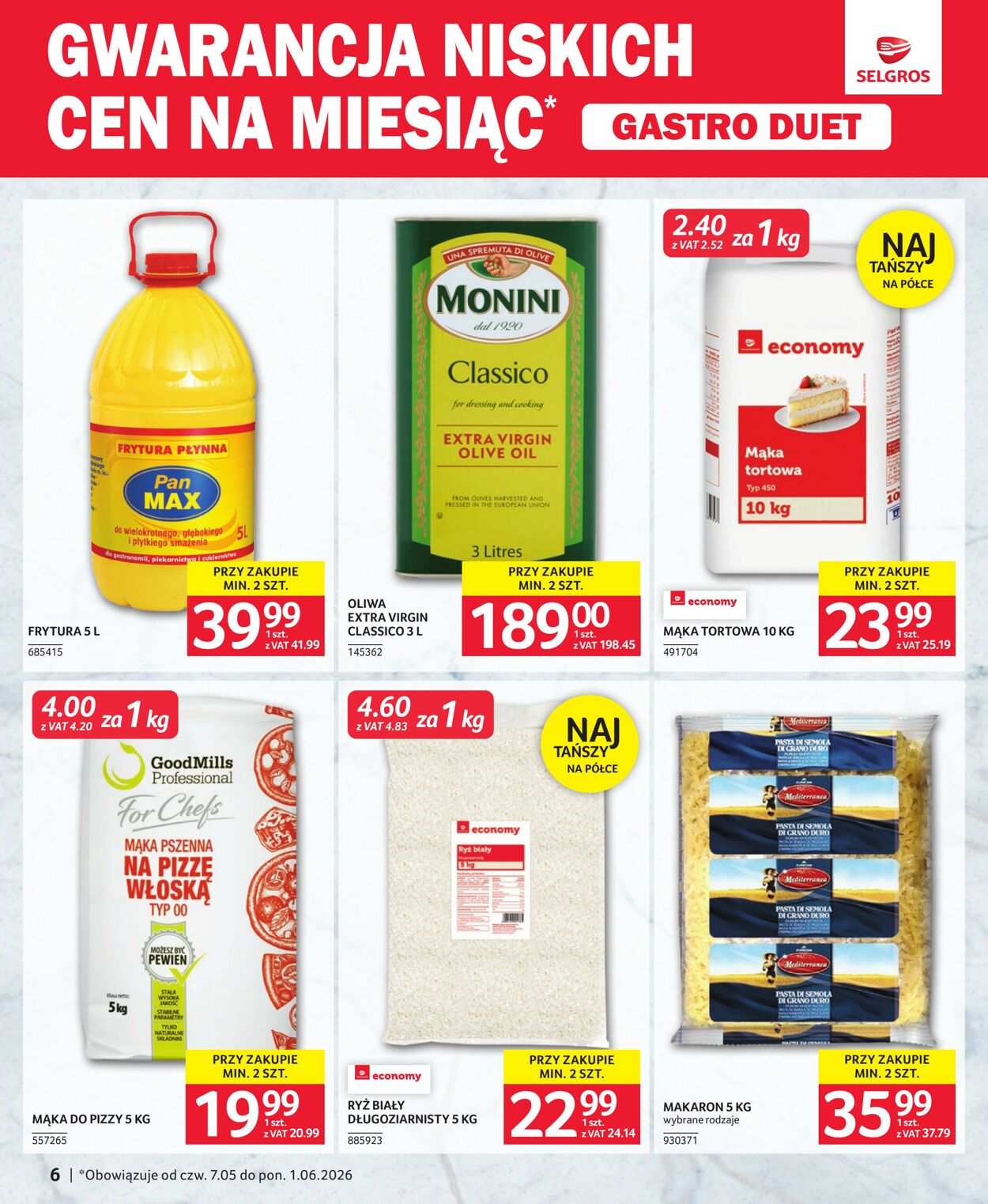 Gazetka Selgros 26.05.2026 - 10.06.2026
