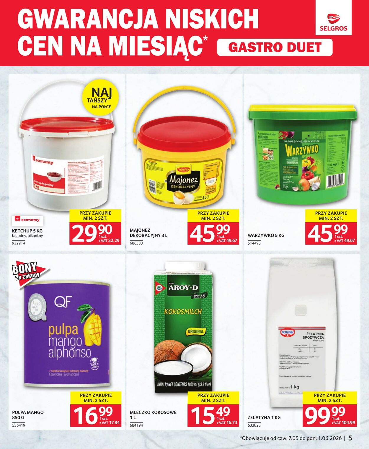 Gazetka Selgros 26.05.2026 - 10.06.2026