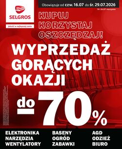 Gazetka Selgros 26.07.2026 - 15.08.2026