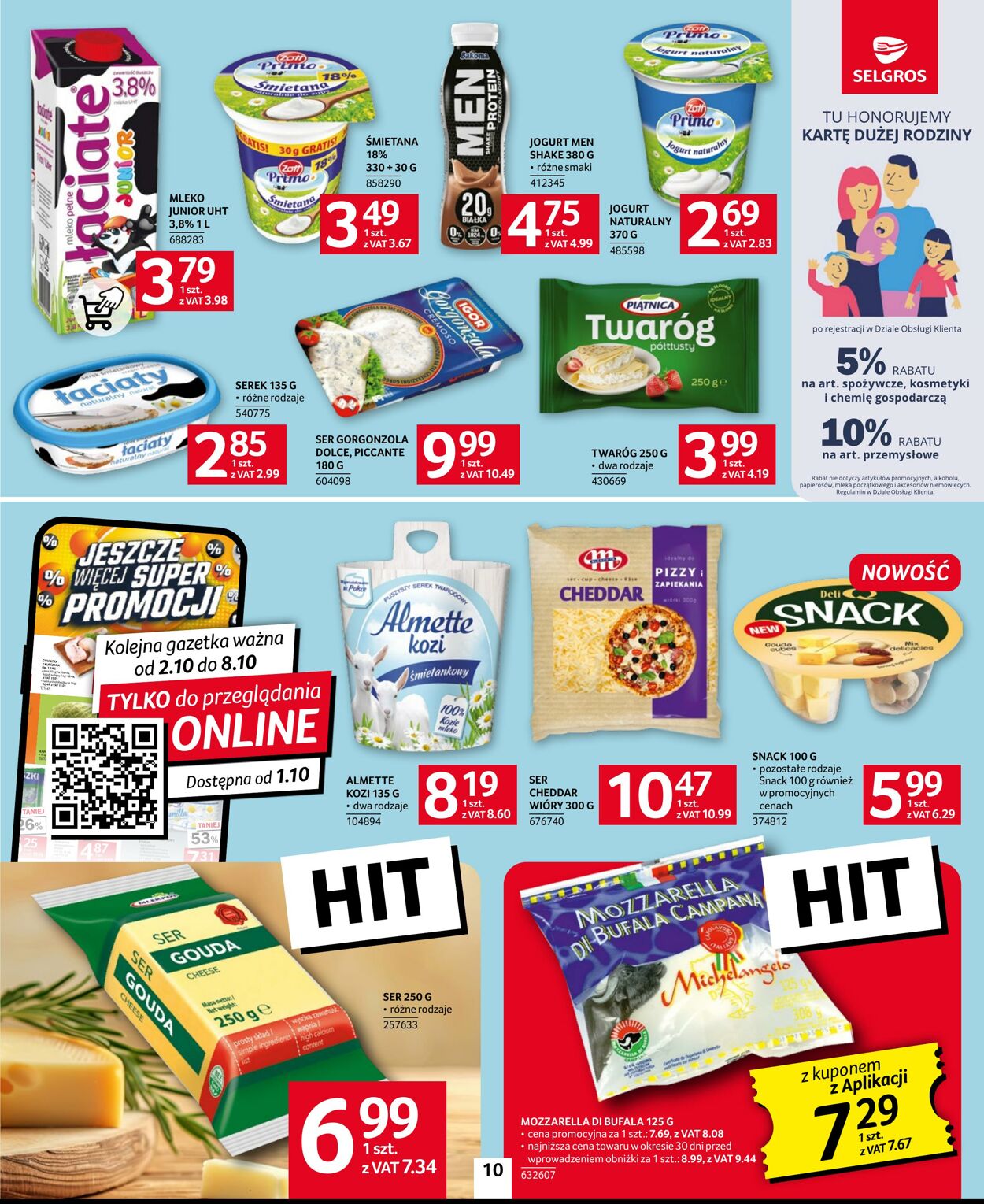 Gazetka Selgros 25.09.2025 - 08.10.2025