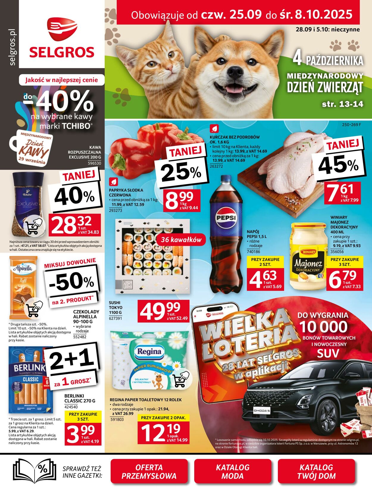 Gazetka Selgros 25.09.2025 - 08.10.2025