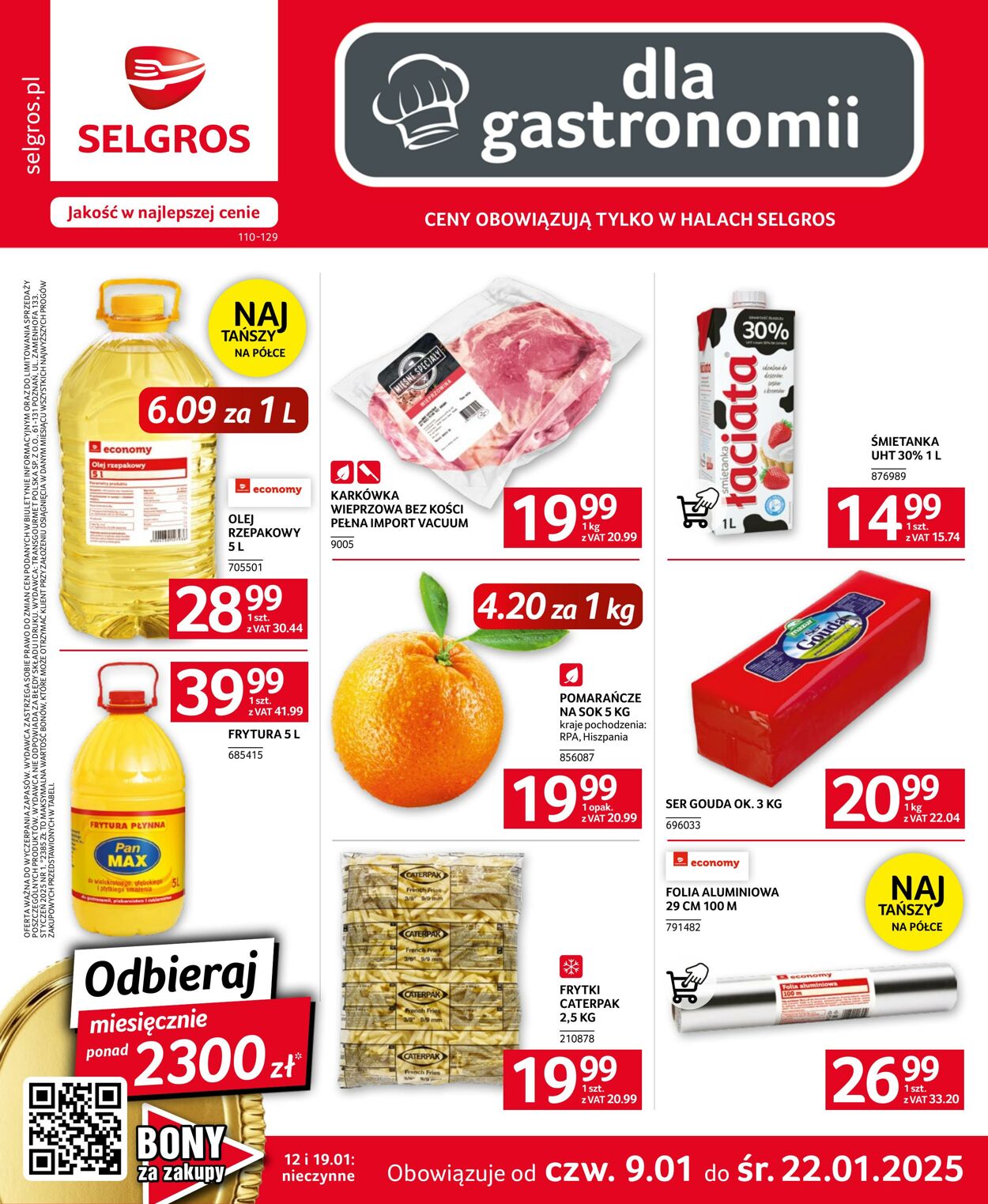 Gazetka Selgros 09.01.2025 - 22.01.2025