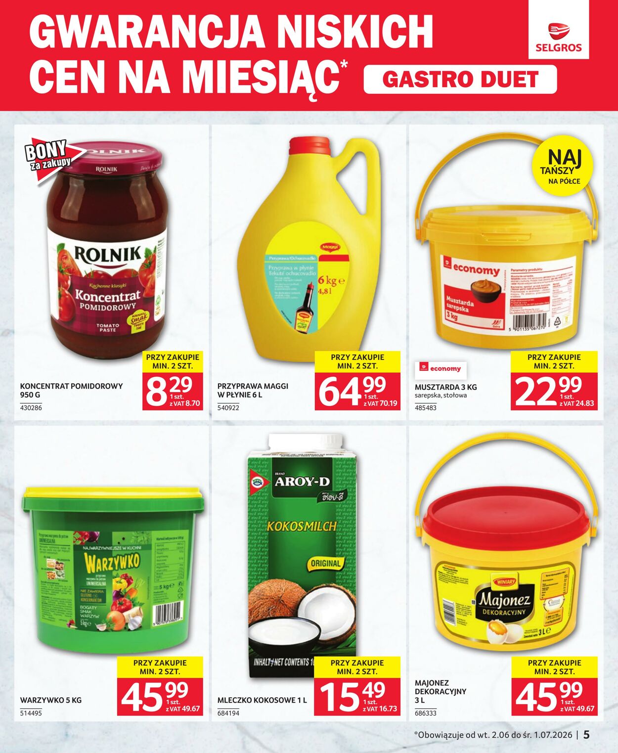 Gazetka Selgros 26.06.2026 - 13.07.2026