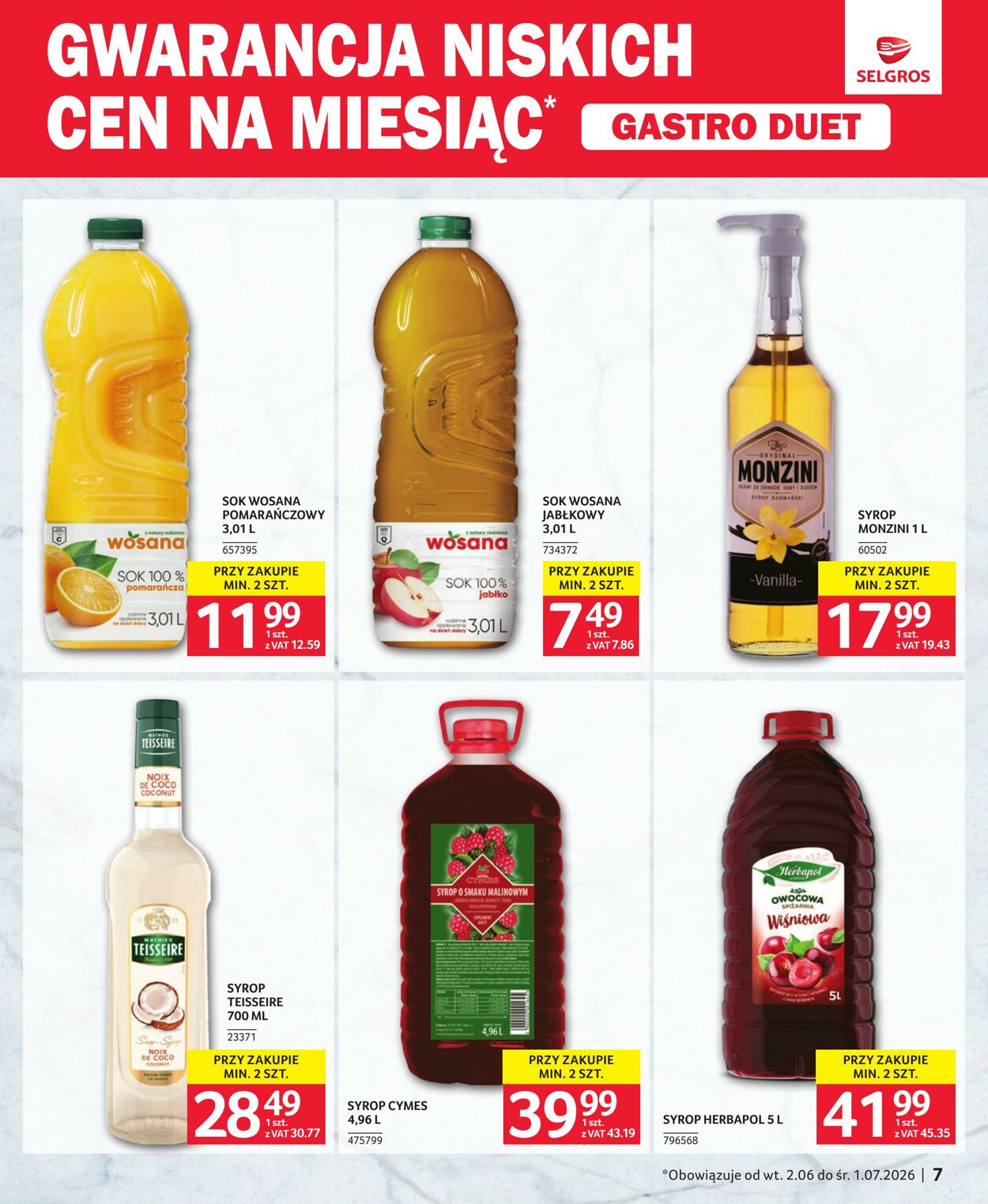 Gazetka Selgros 26.06.2026 - 12.07.2026
