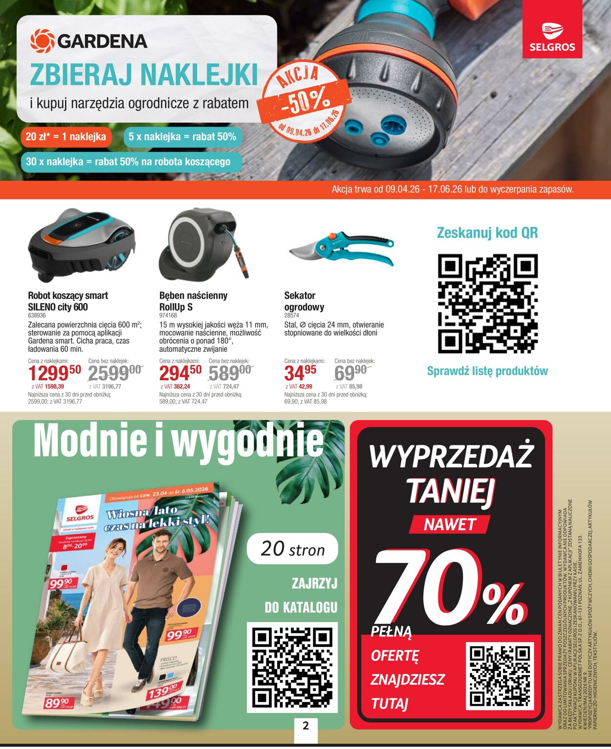 Gazetka Selgros 26.04.2026 - 09.05.2026