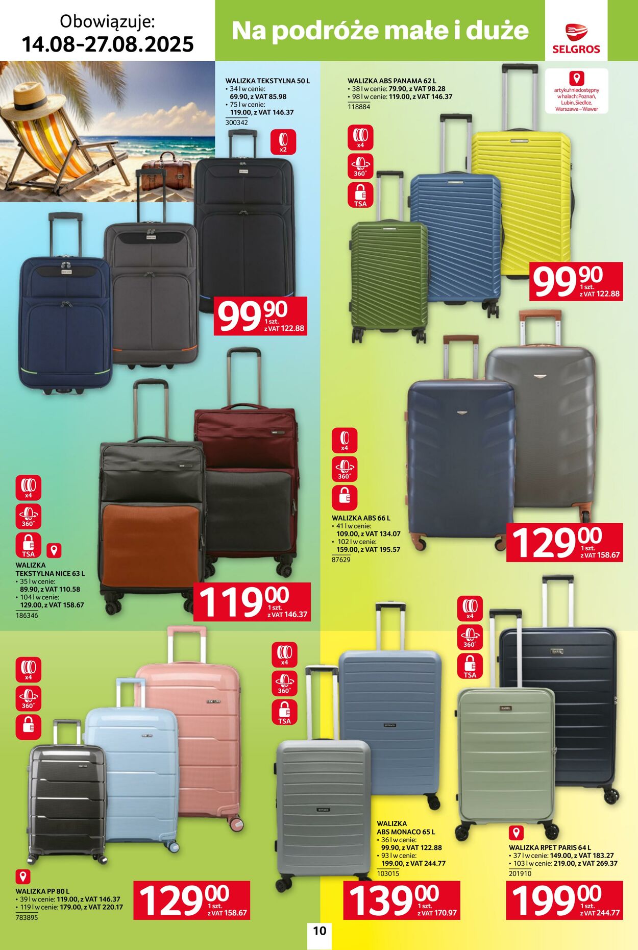 Gazetka Selgros 14.08.2025 - 27.08.2025