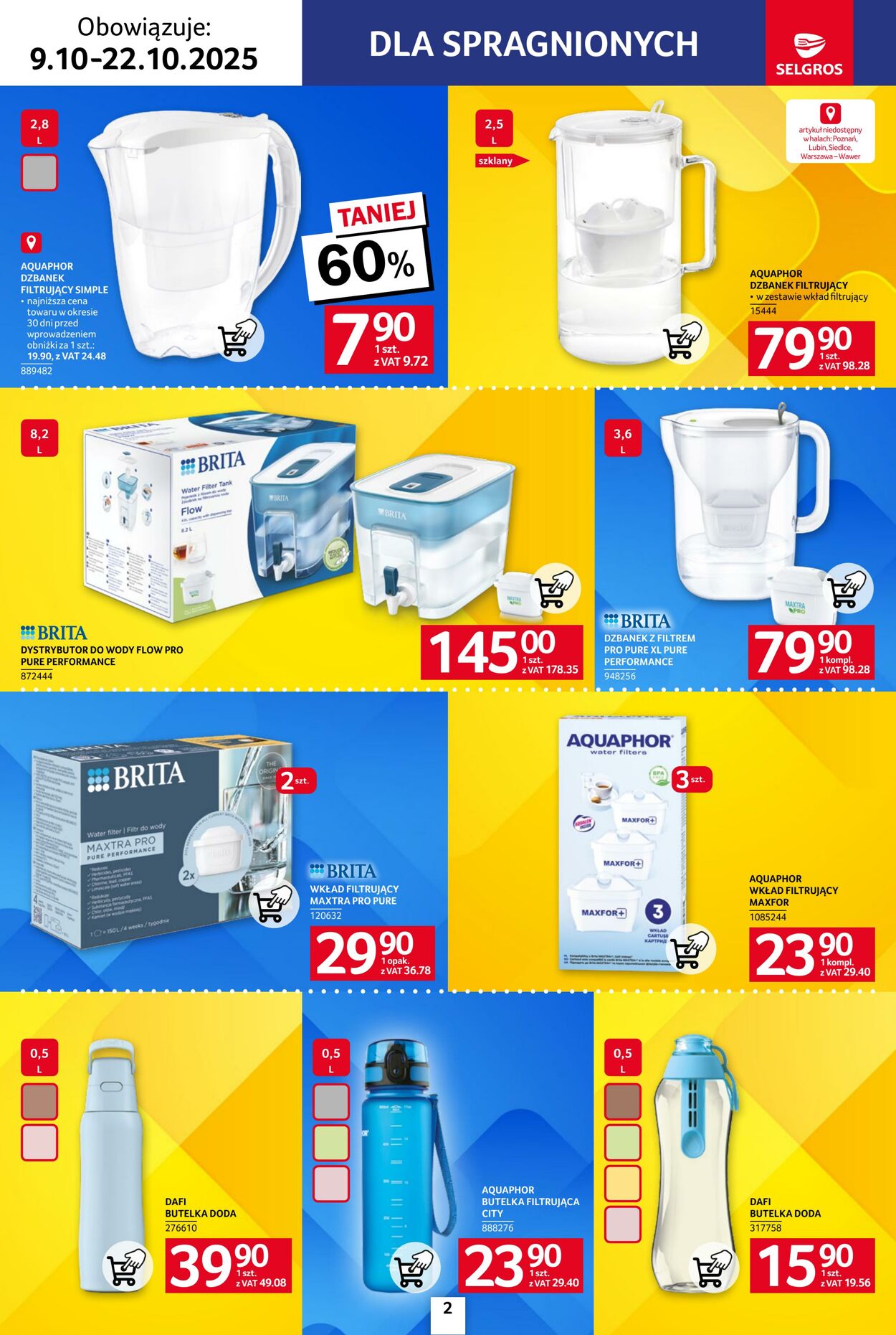 Gazetka Selgros 09.10.2025 - 22.10.2025