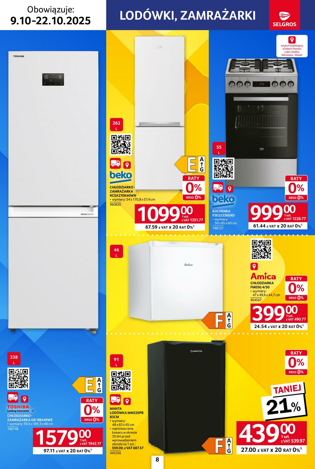 Gazetka Selgros 09.10.2025 - 22.10.2025