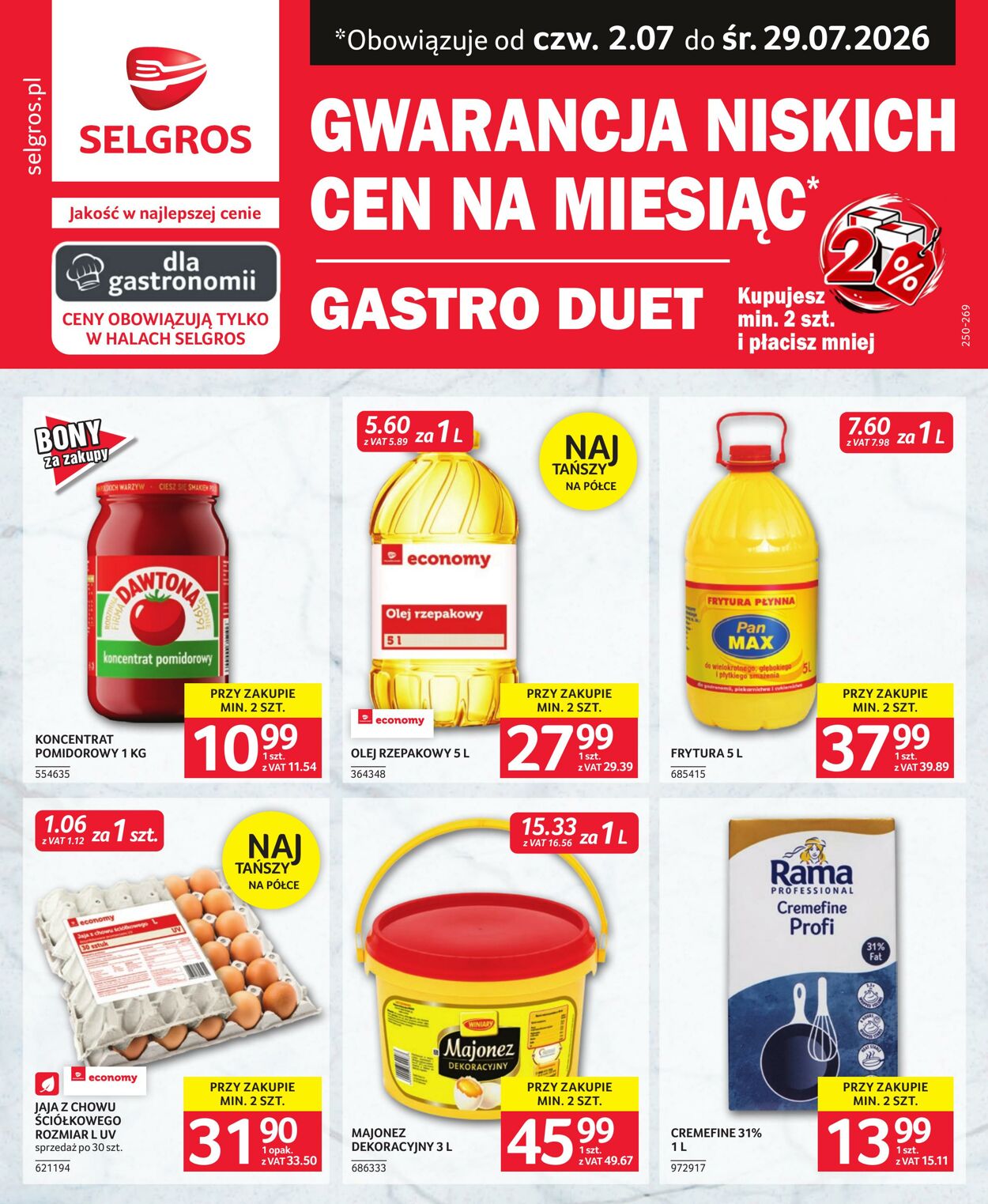 Gazetka Selgros 26.07.2026 - 14.08.2026
