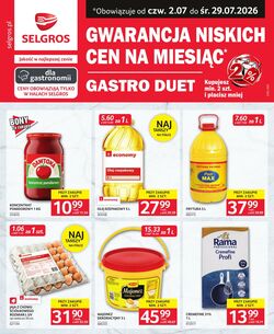 Gazetka Selgros 26.07.2026 - 14.08.2026