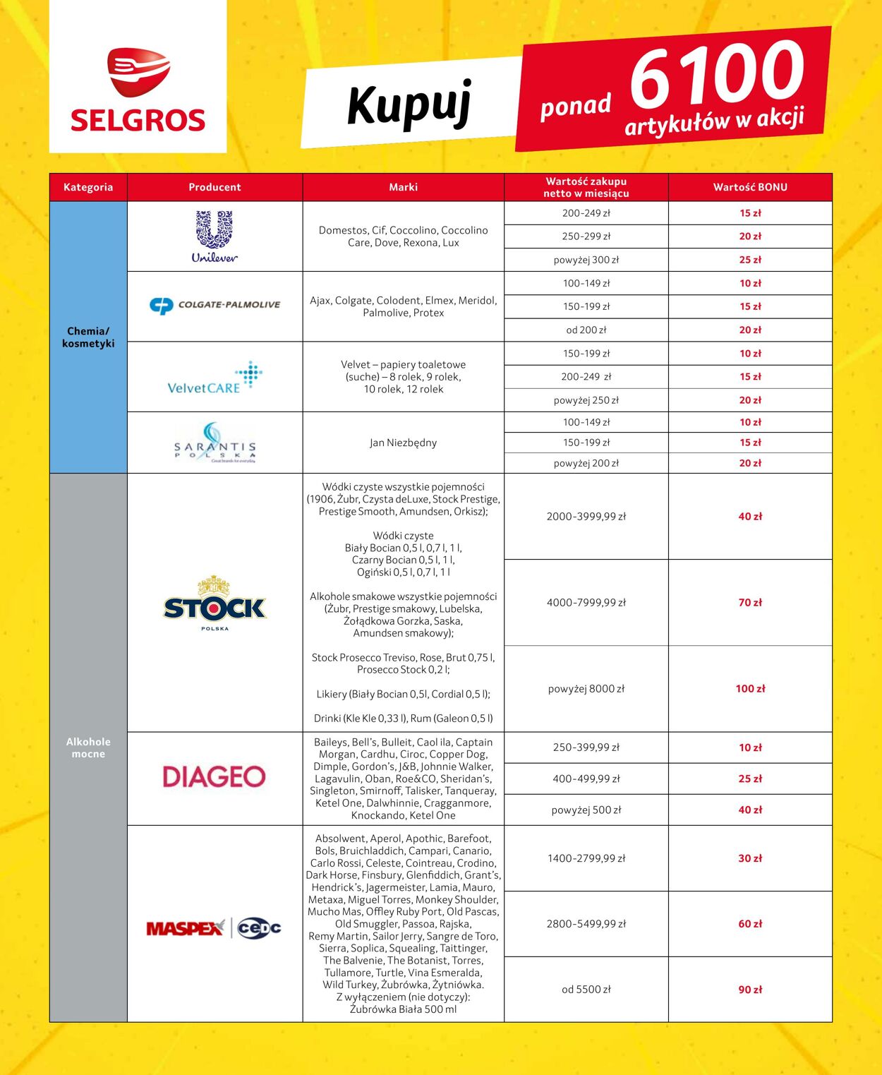 Gazetka Selgros 25.10.2025 - 10.11.2025