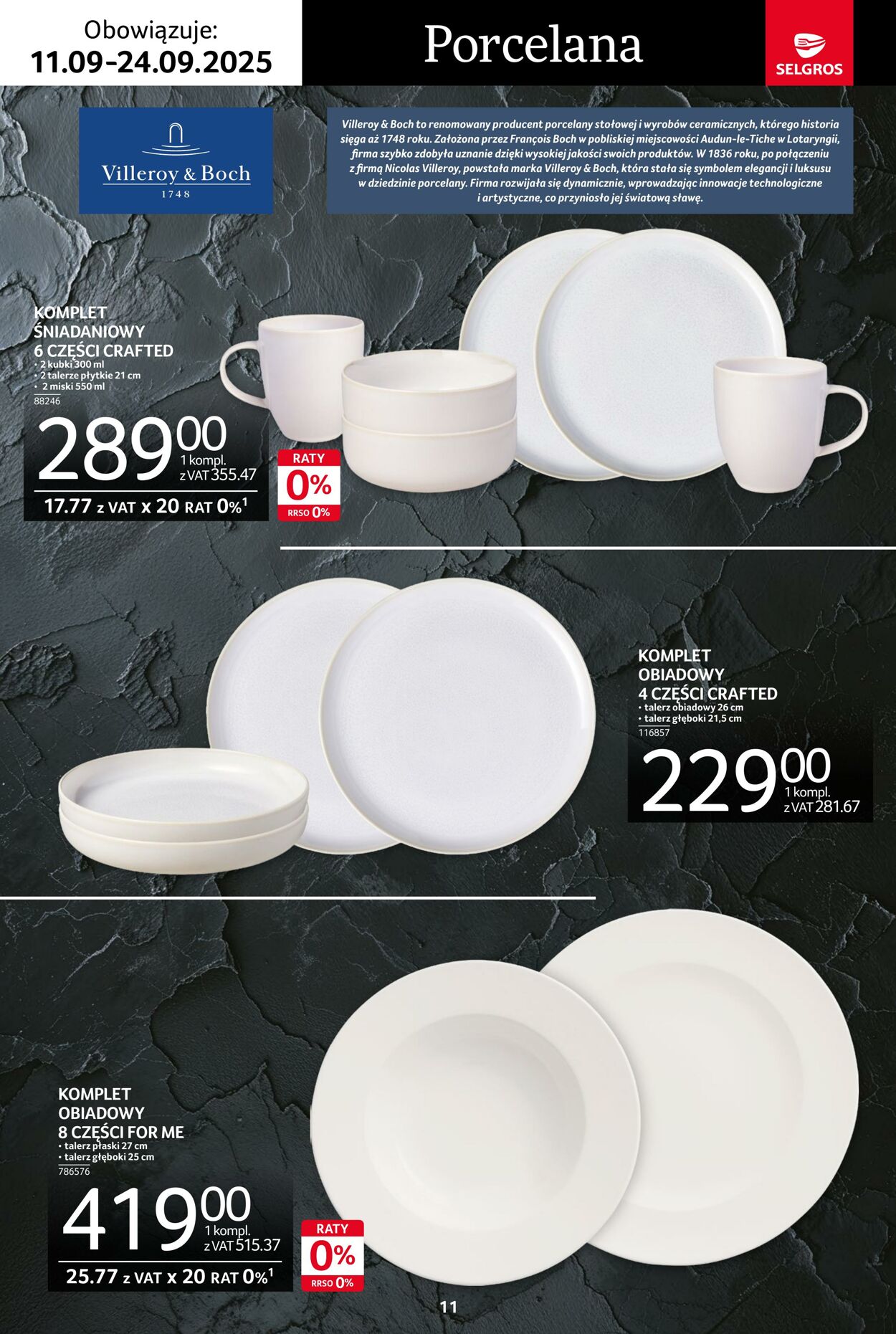 Gazetka Selgros 11.09.2025 - 24.09.2025