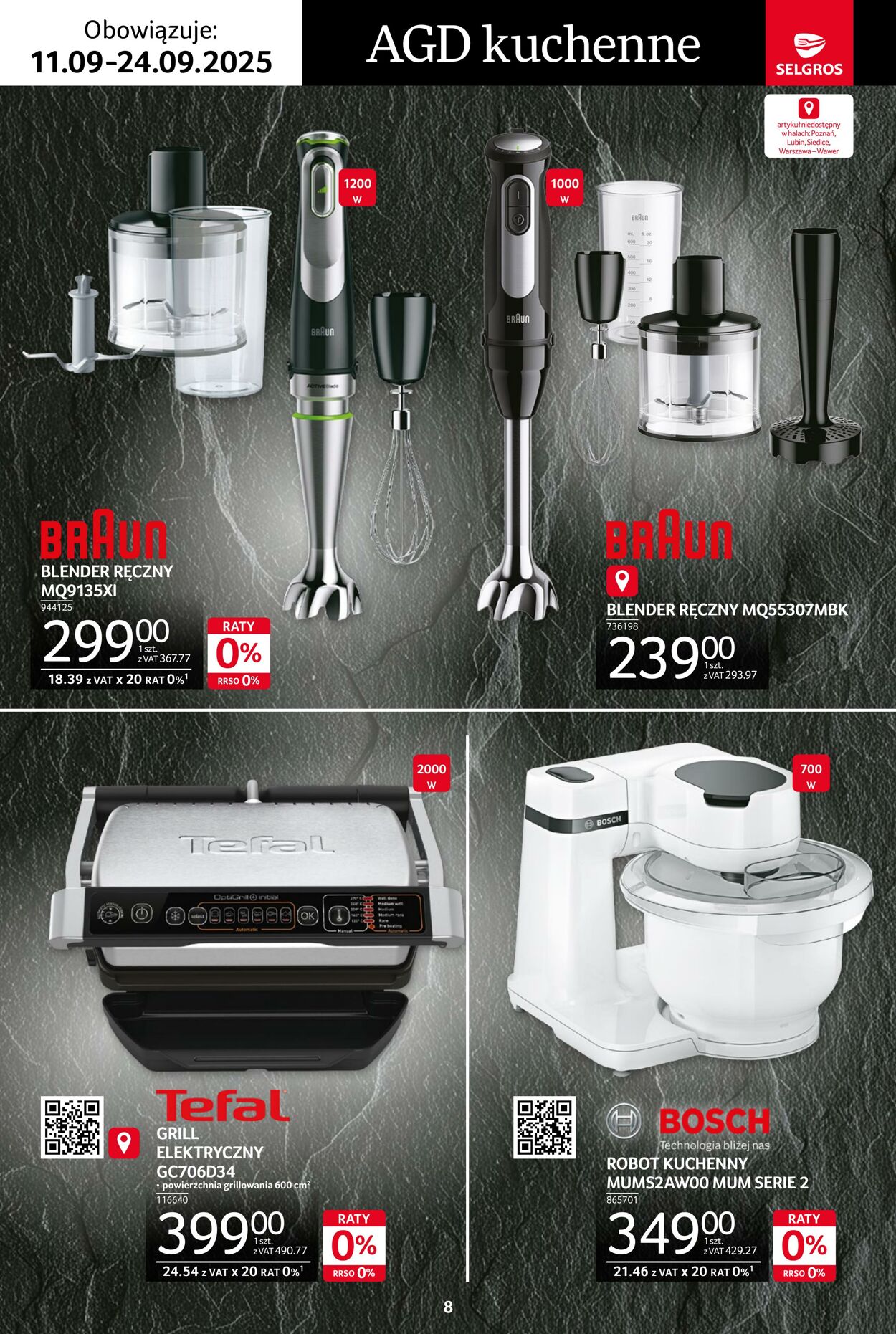 Gazetka Selgros 11.09.2025 - 24.09.2025