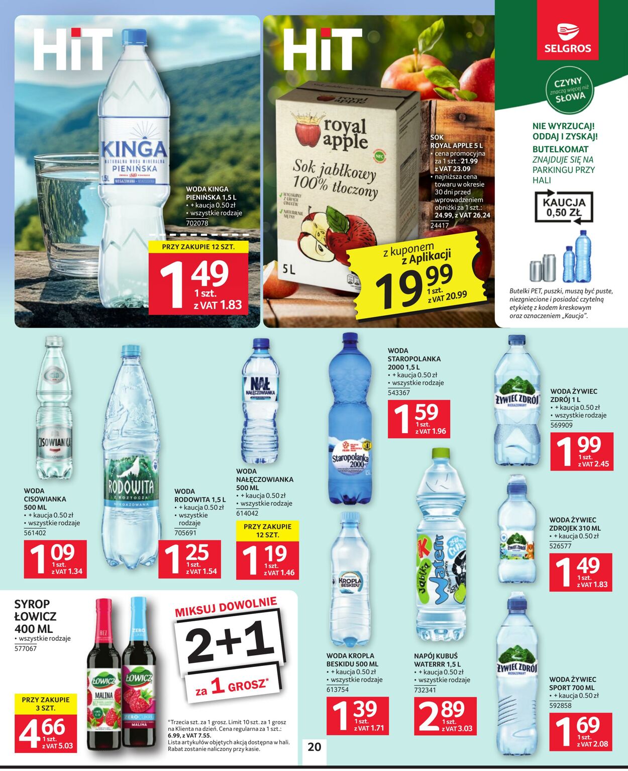Gazetka Selgros 26.07.2026 - 14.08.2026