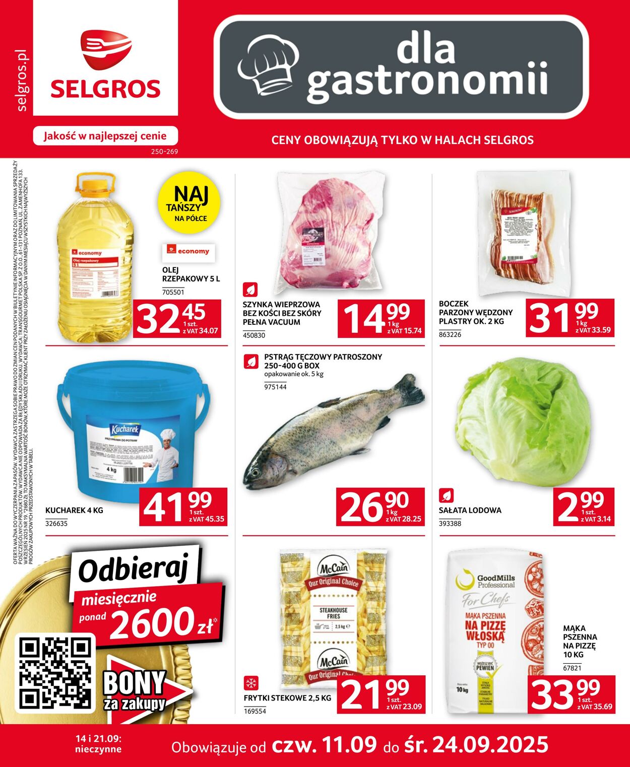 Gazetka Selgros 11.09.2025 - 24.09.2025