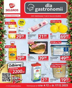 Gazetka Selgros 04.12.2025 - 17.12.2025