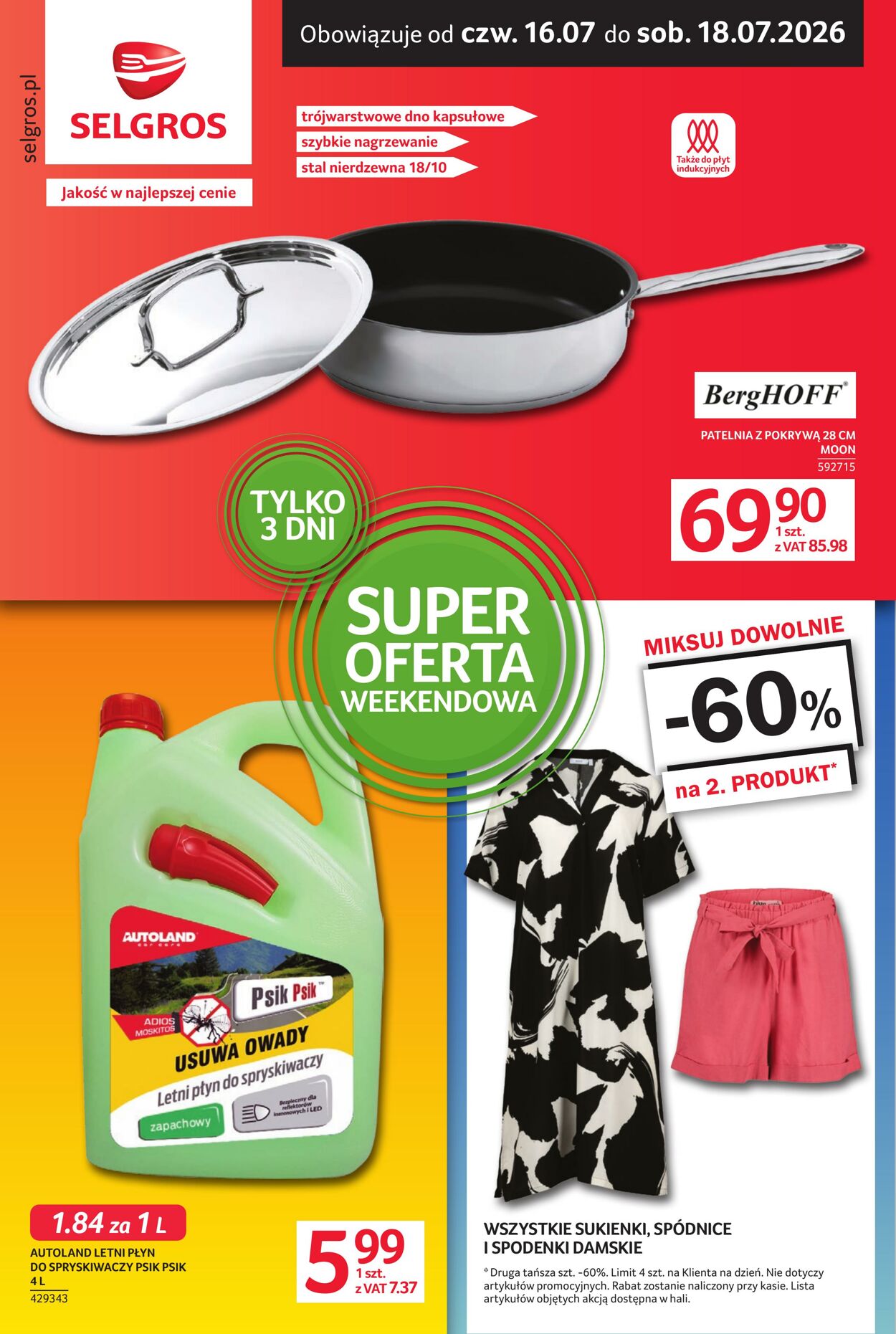Gazetka Selgros 26.07.2026 - 15.08.2026