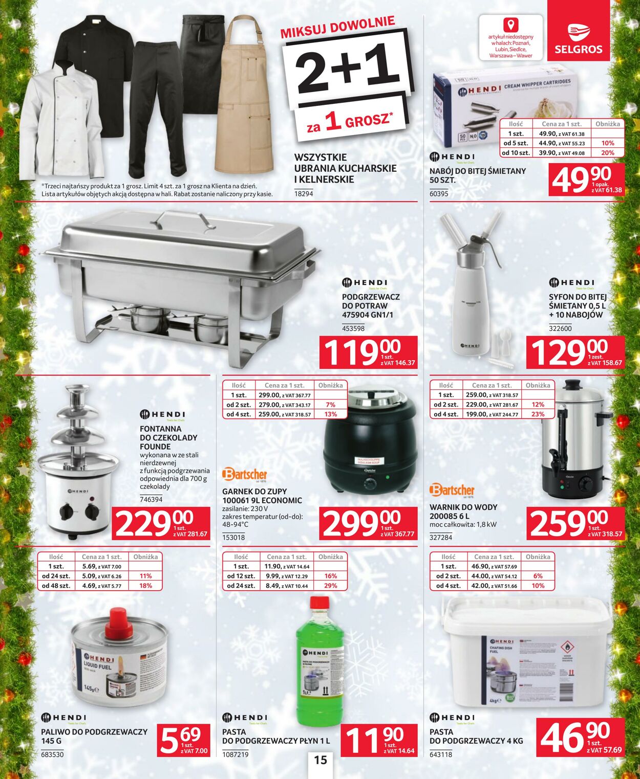 Gazetka Selgros 18.12.2025 - 31.12.2025