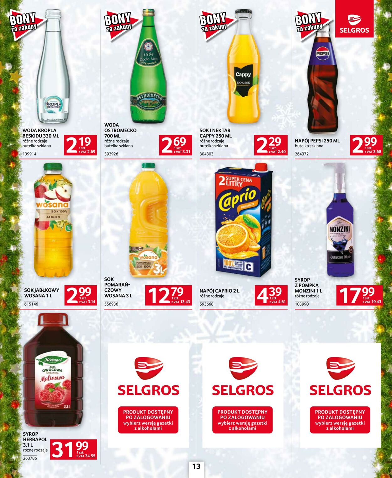 Gazetka Selgros 18.12.2025 - 31.12.2025