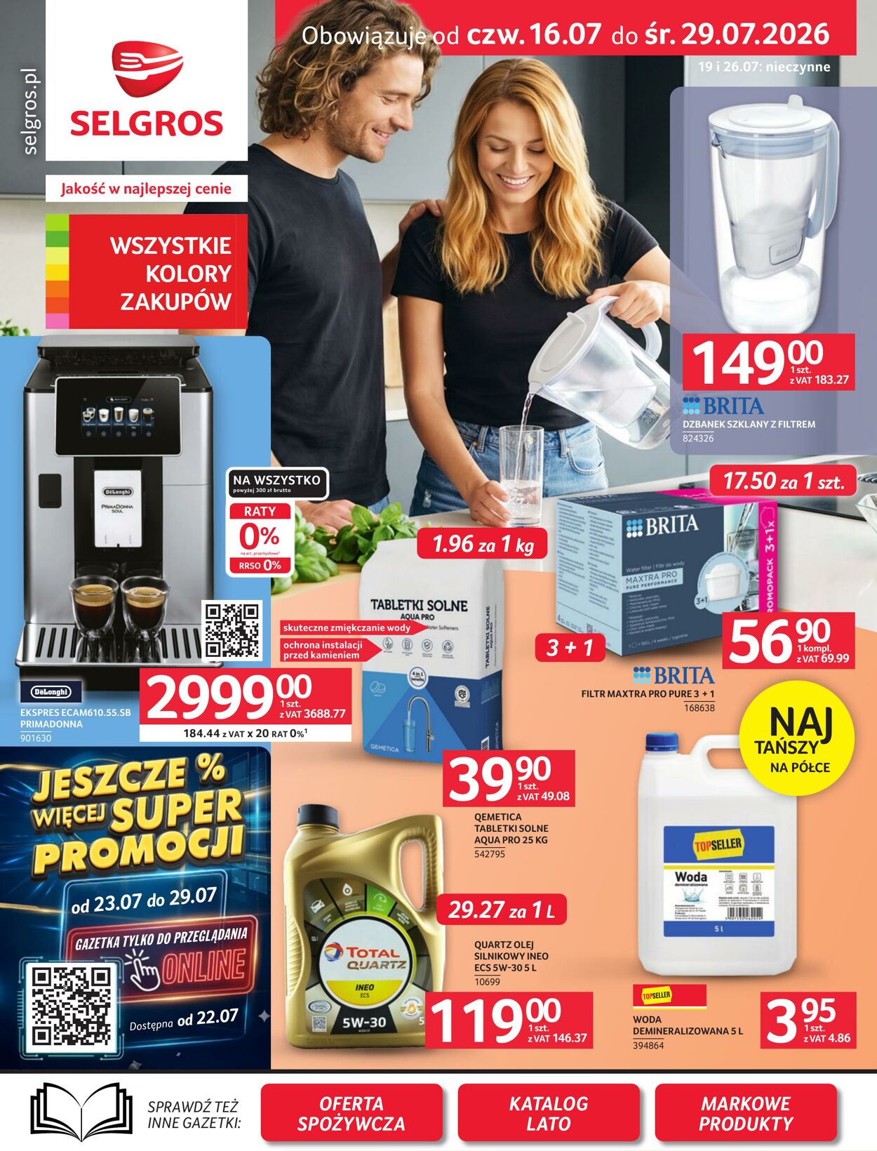 Gazetka Selgros 26.07.2026 - 15.08.2026