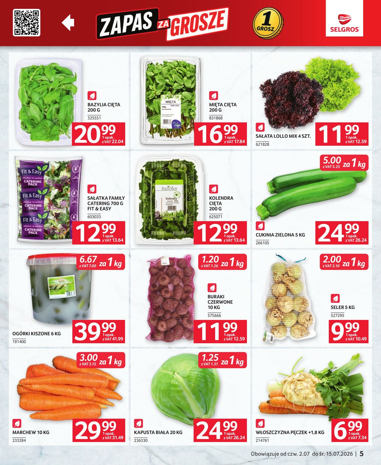 Gazetka Selgros 26.07.2026 - 14.08.2026
