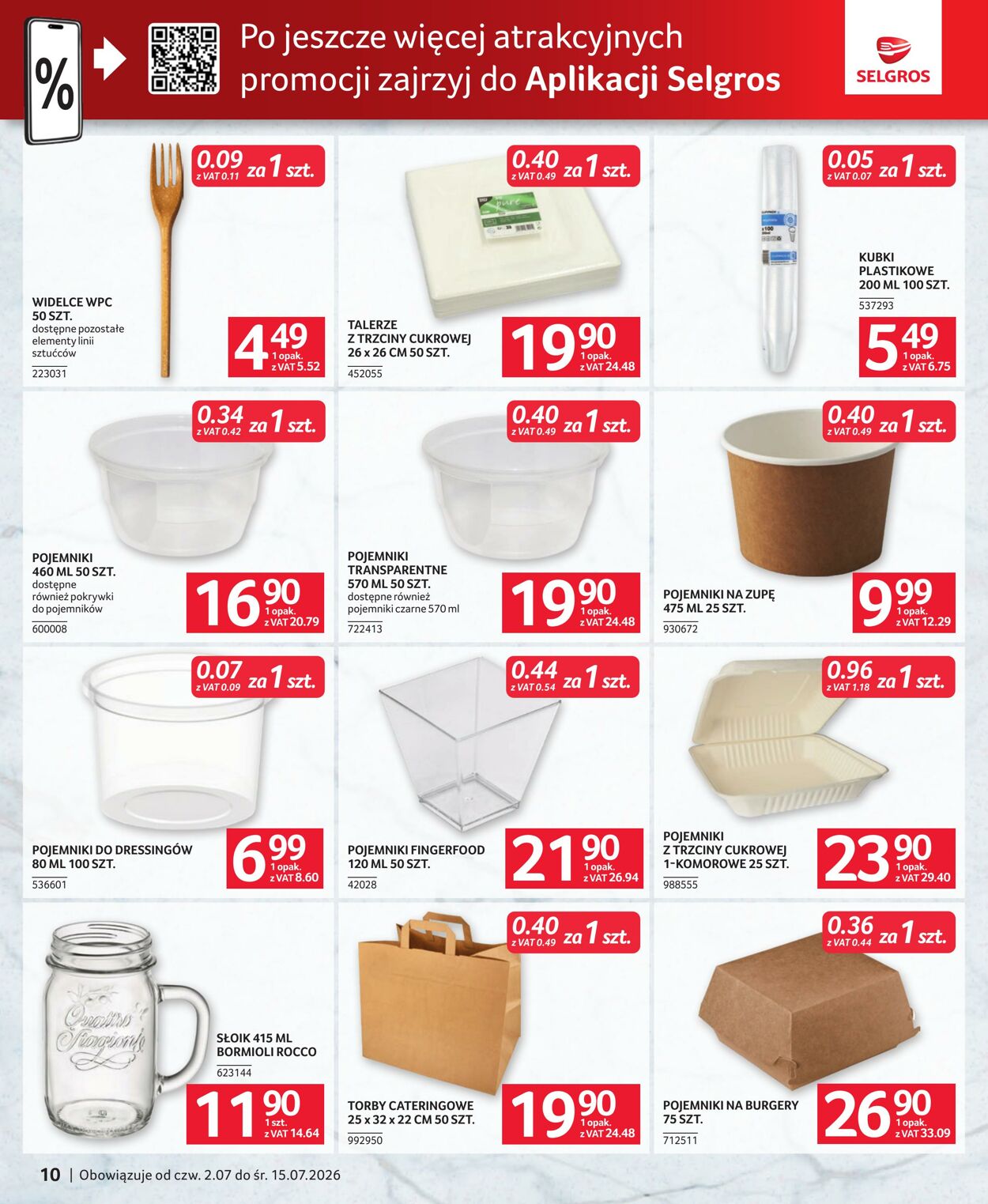 Gazetka Selgros 26.07.2026 - 14.08.2026