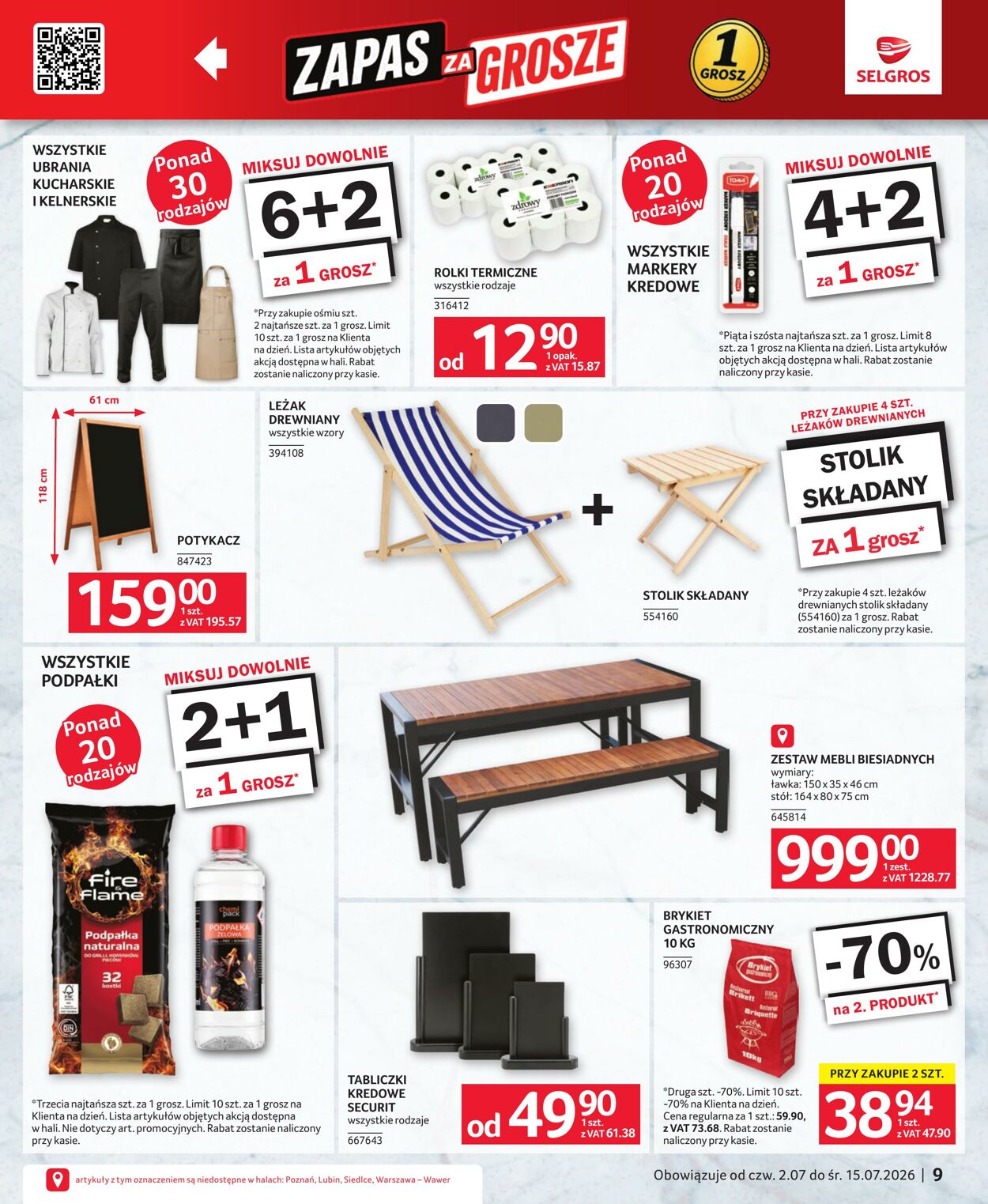 Gazetka Selgros 26.07.2026 - 14.08.2026