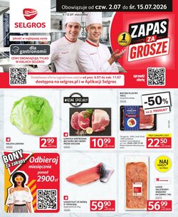 Gazetka Selgros 26.07.2026 - 14.08.2026