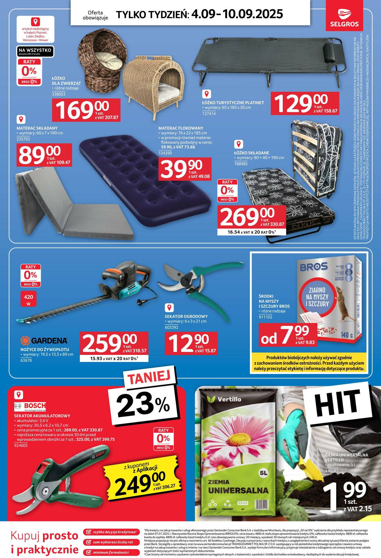 Gazetka Selgros 04.09.2025 - 10.09.2025
