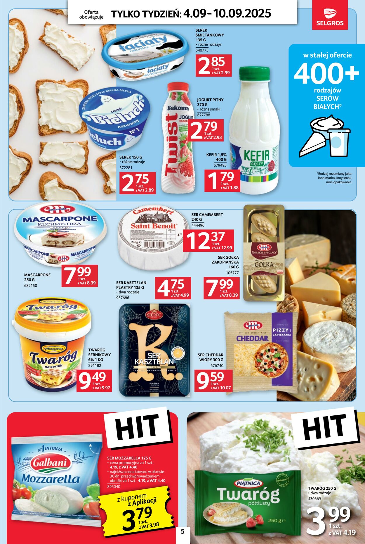 Gazetka Selgros 04.09.2025 - 10.09.2025